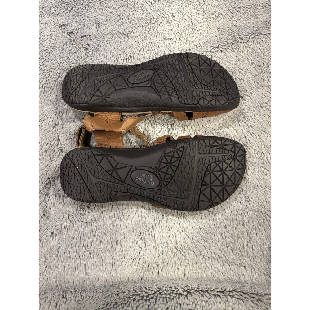 Earth Origins SIERRA Brown Sandal, Leather Upper, Women's 7.5 M - Picture 4 of 5